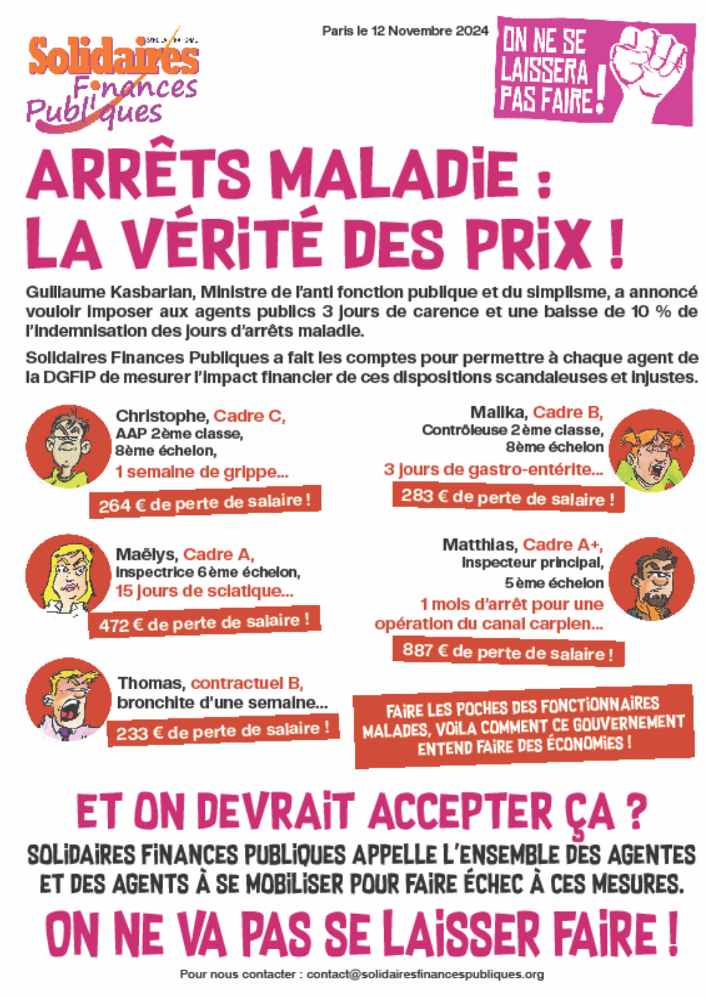 arrets maladie