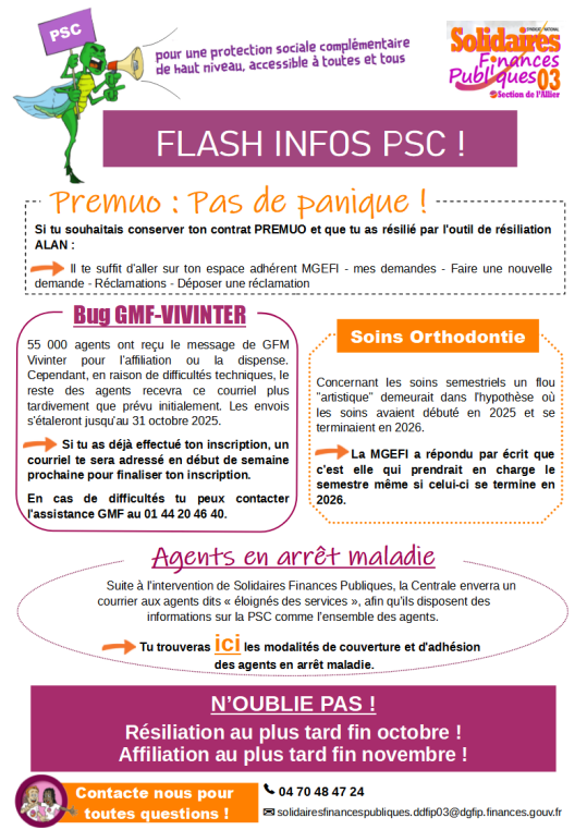 Flash info