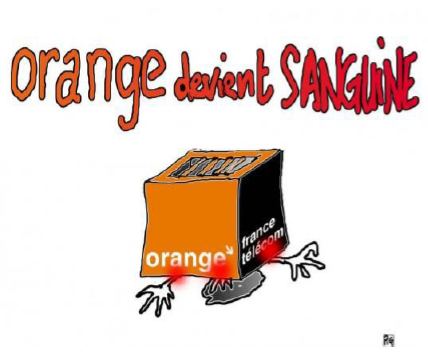 orange devient sanguine