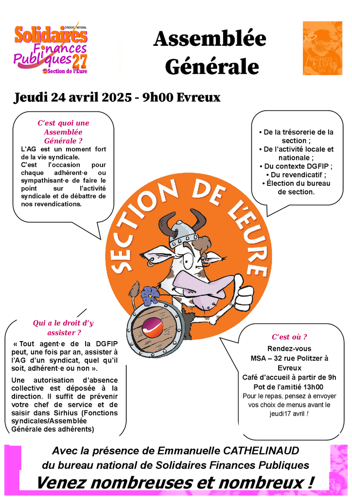 Affiche AG 2025