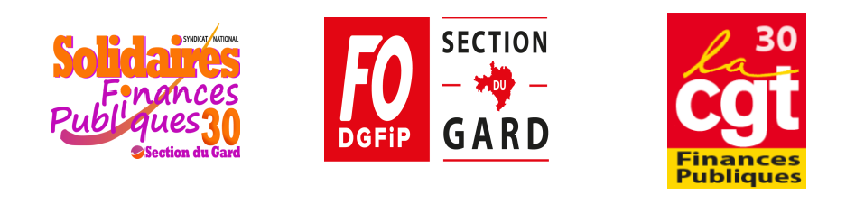 logos intersyndicale du Gard