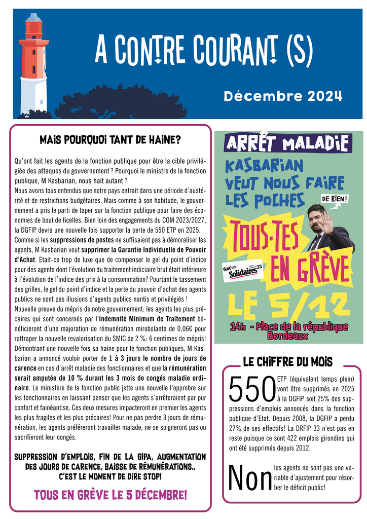 CONTRE COURANT décembre 2024 