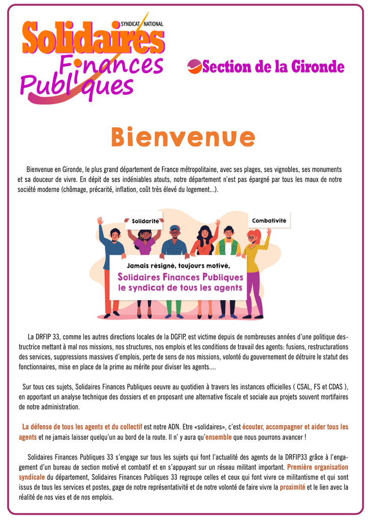 accueil page 1
