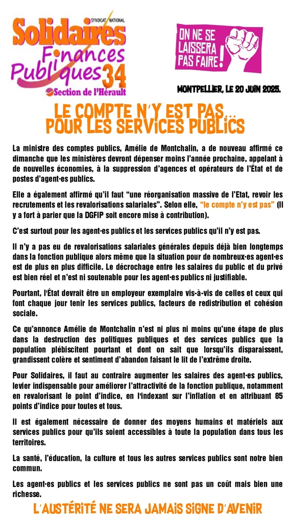 le compte