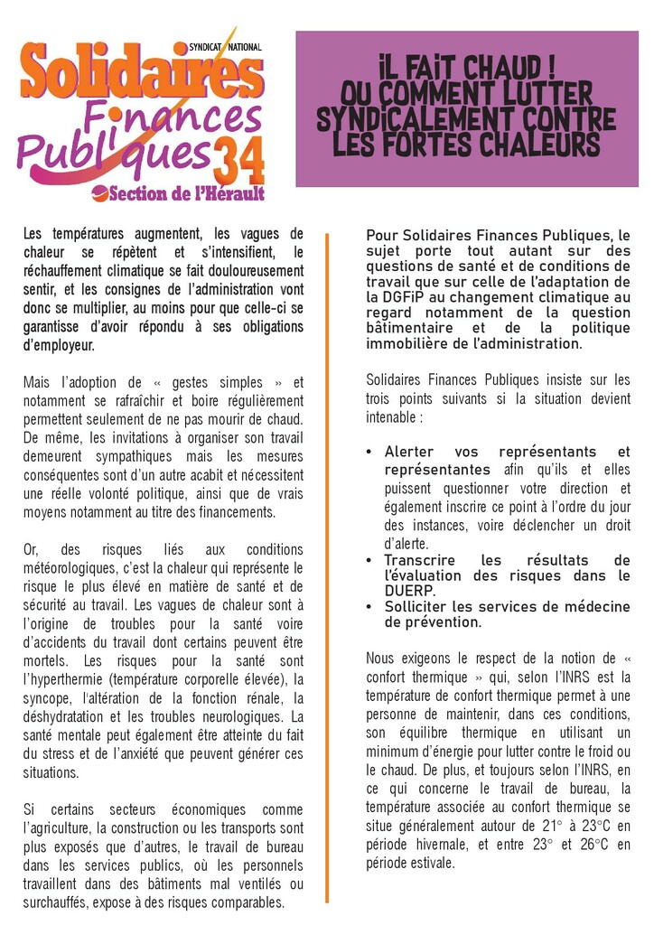 Canicule