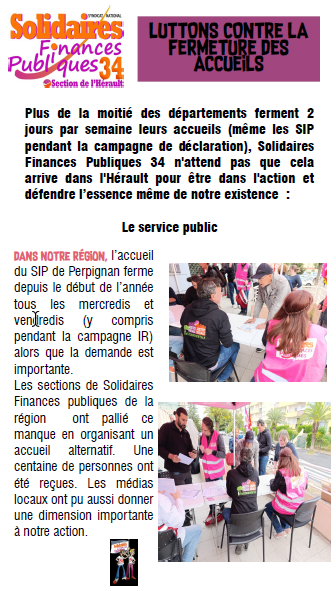 lutte contre fermeture accueil