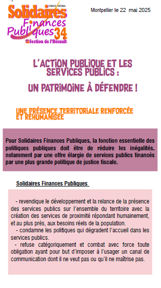 tract revendicatif