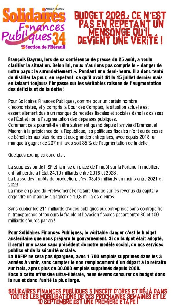 TRACT BAYROU
