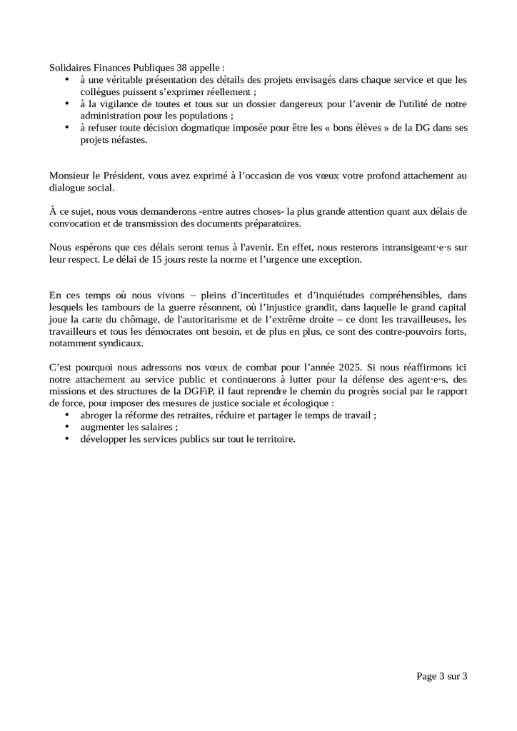 2025 01 28 CSAL Liminaire Solidaires Finances Publiques 38 0003