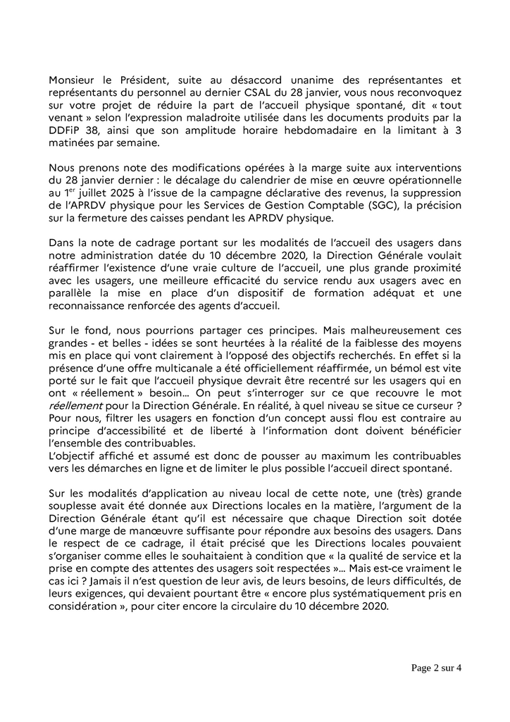 2025 02 12 CSAL Liminaire Solidaires Finances Publiques 38 0002
