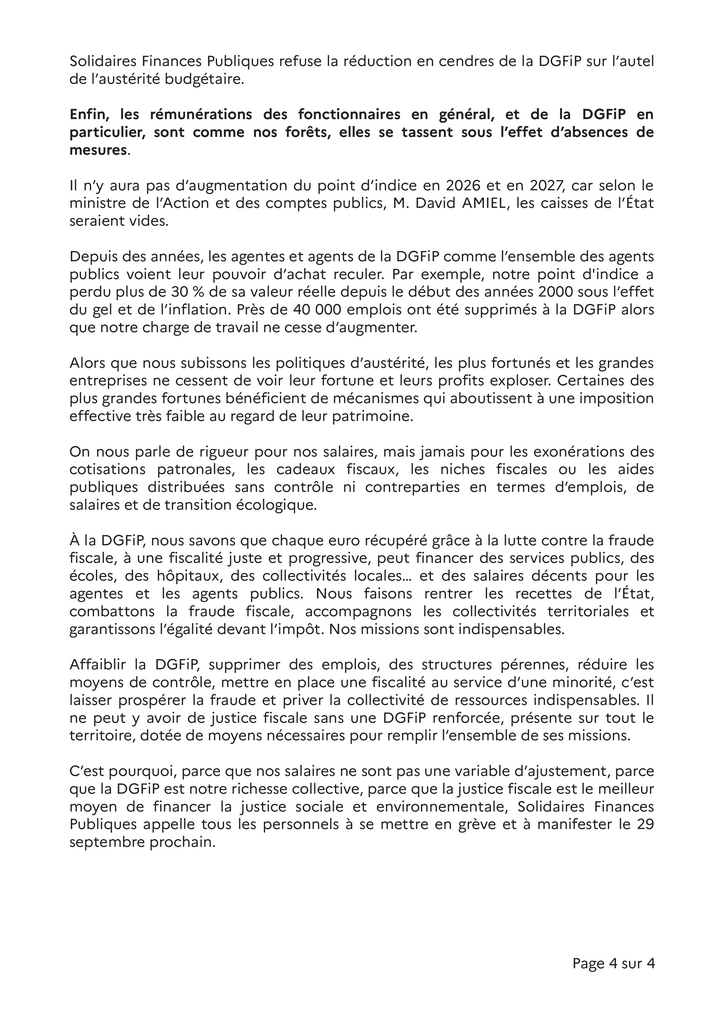 2026 09 15 CSAL Liminaire Solidaires Finances Publiques 38 0004