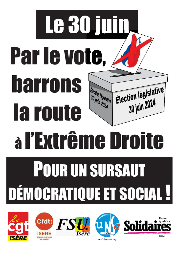 Affiche IS38 30 juin 2024