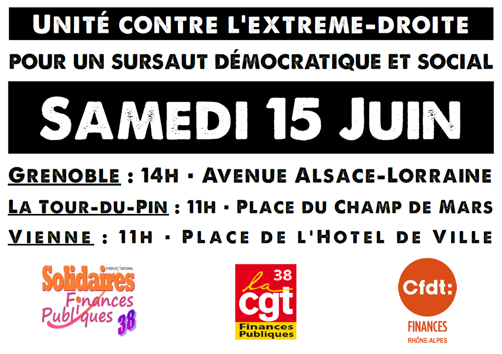 Unité contre lextrême droite