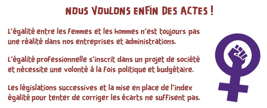 Nous voulons des actes