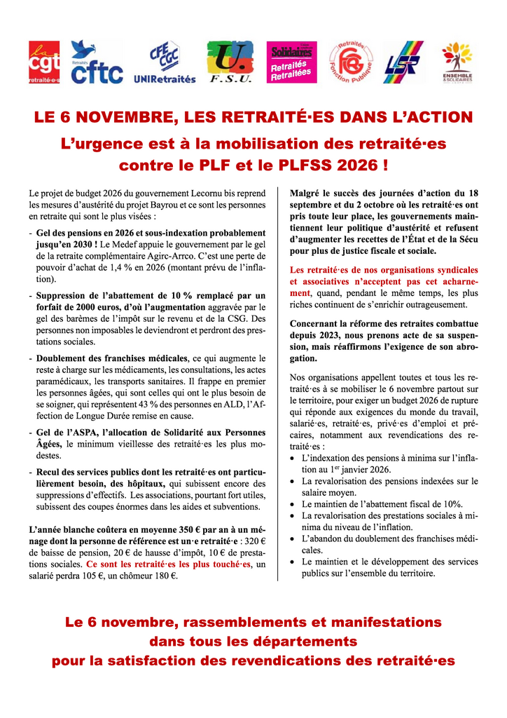 2025 10 21 Tract G9 Appel 6 novembre