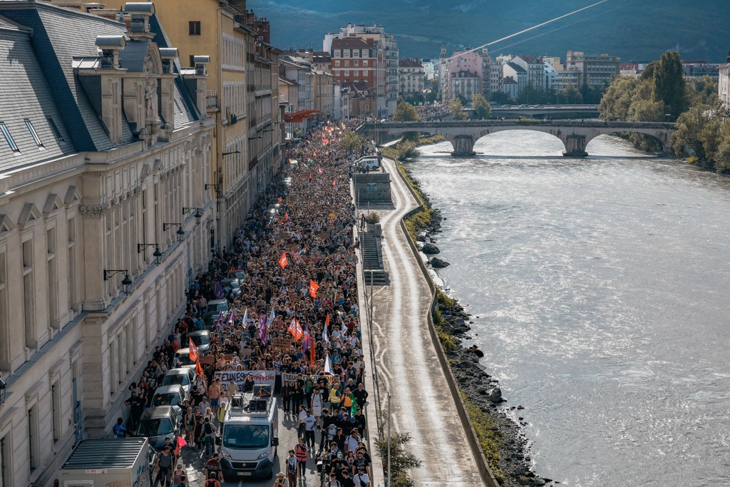 Photo manifestation Grenoble 10.09.2025