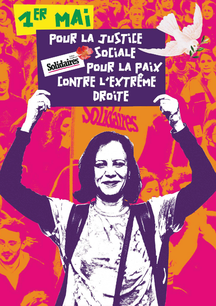 Affiche 1er mai Solidaires