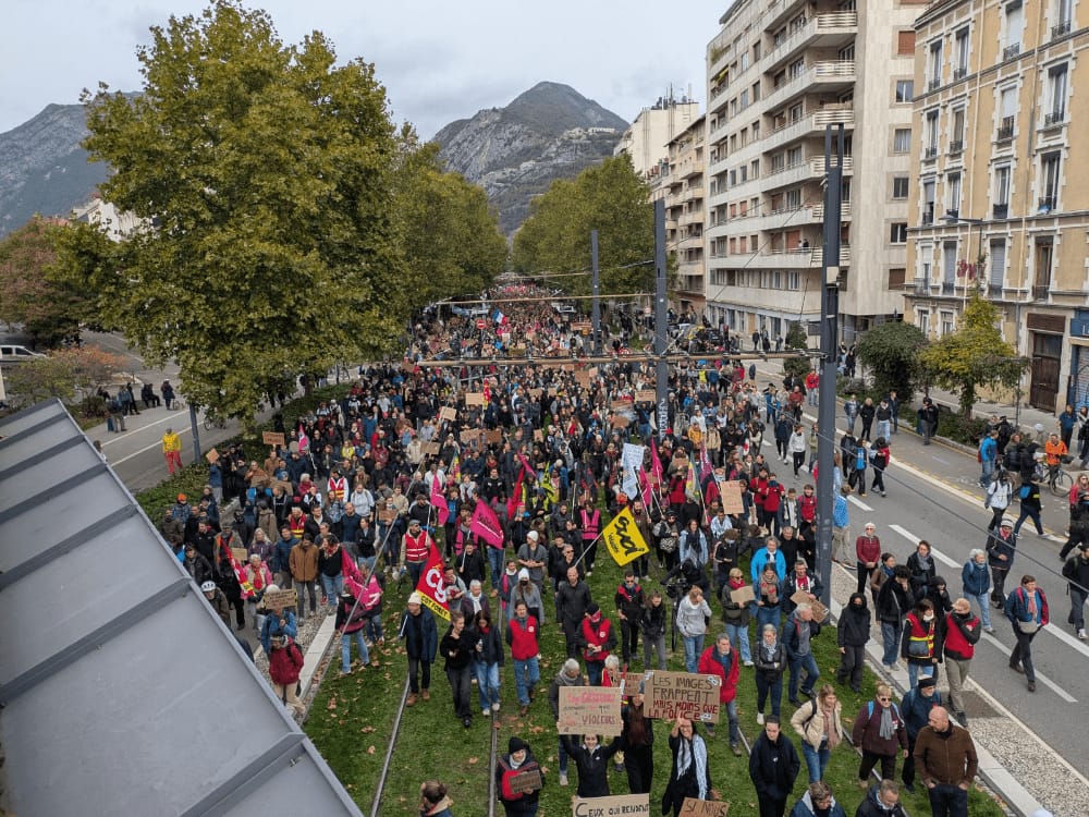 Manifestation Grenoble 24.10.2026