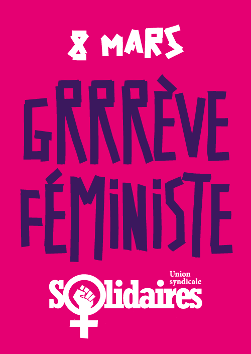 8 mars Grève Fémiste