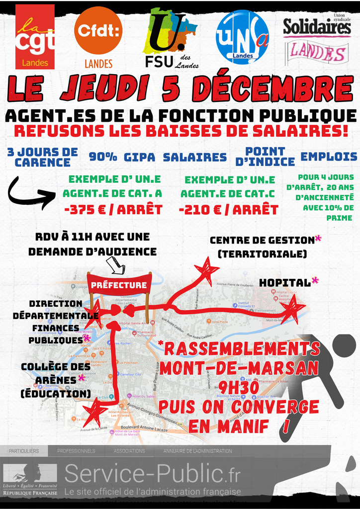 Landes affiche manif 19 mars 2024 5 