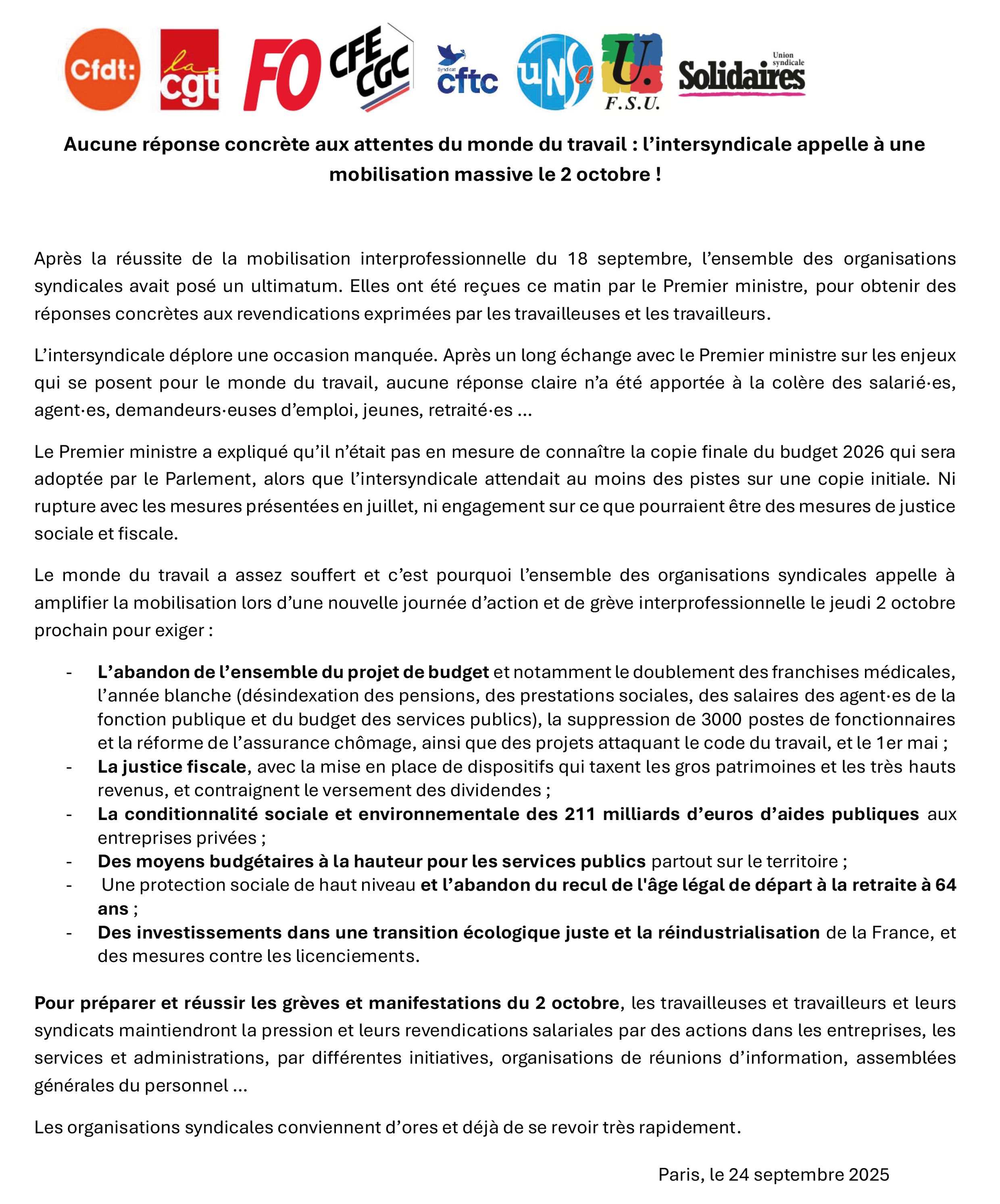 CP intersyndical 24092025 version finalisée