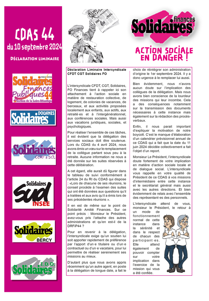 Liminaire CDAS 10 septembre 2024