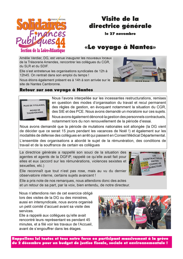 Visite DG 27 novembre 2025