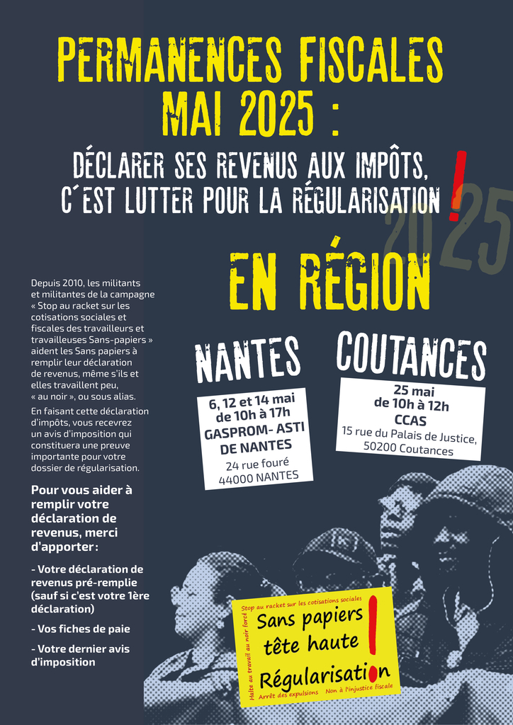 affiche Sans Pap 2025 REGION
