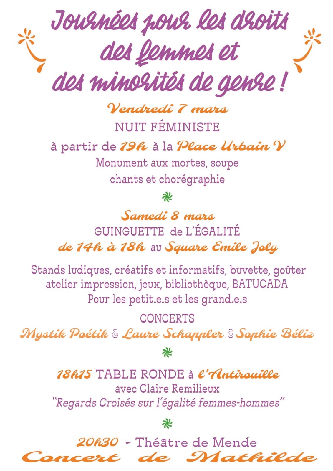 2 Programme nuit féministe