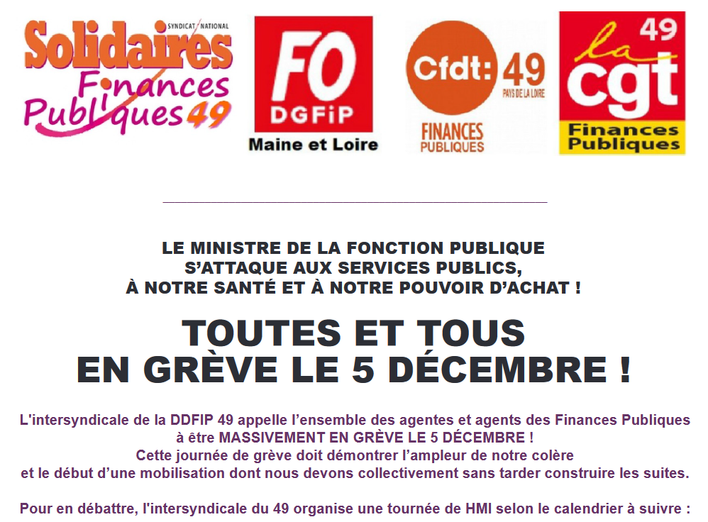 2024 11 26 16 42 48 information Intersyndicale HMI et Appel à la grève du 5 décembre Envoyés s
