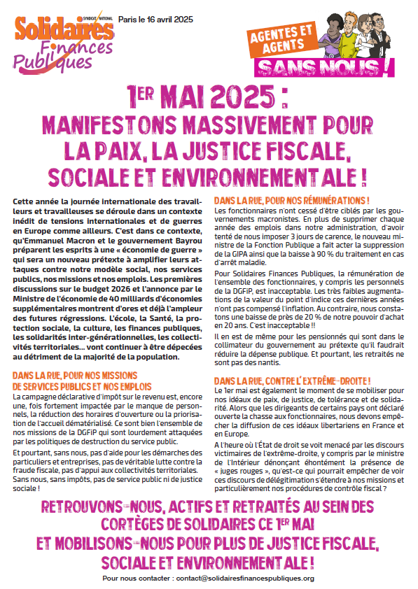 2025 04 17 09 54 40 tract SansNous 2025 1er mai.pdf Adobe Acrobat Reader 32 bit