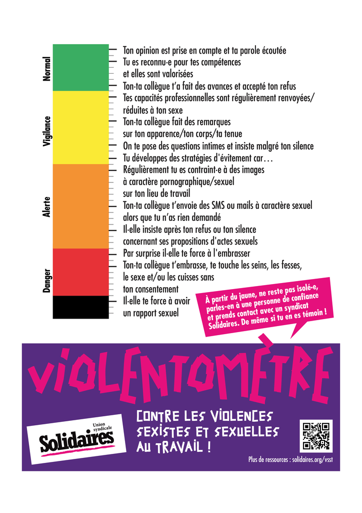 Violentomètre au travail