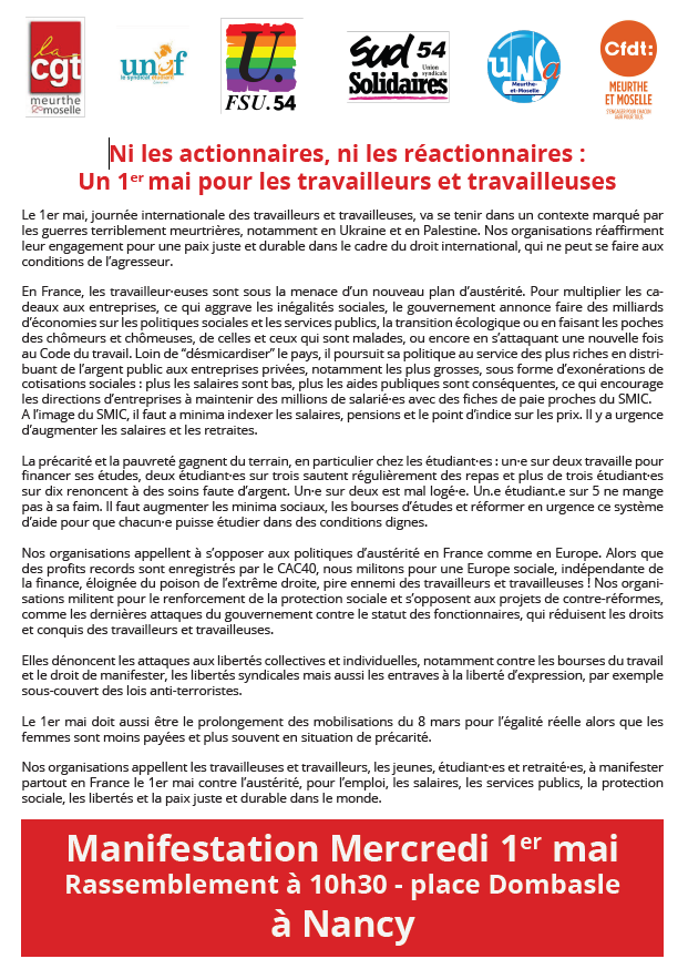 Tract interpro 1er mai