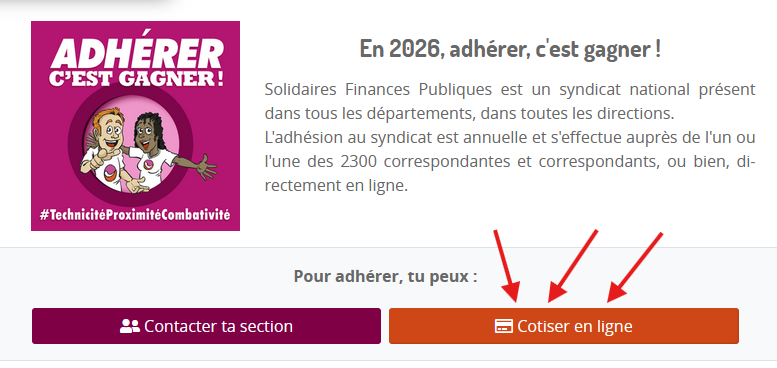 Cotiser en ligne