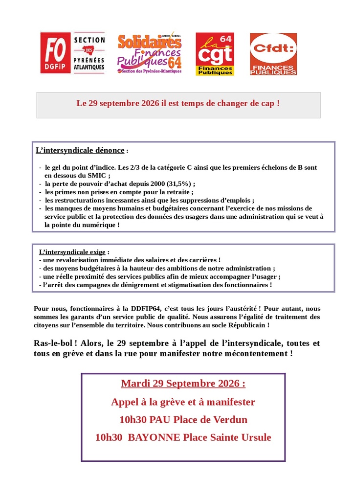 TRACT 29 septembre 2026