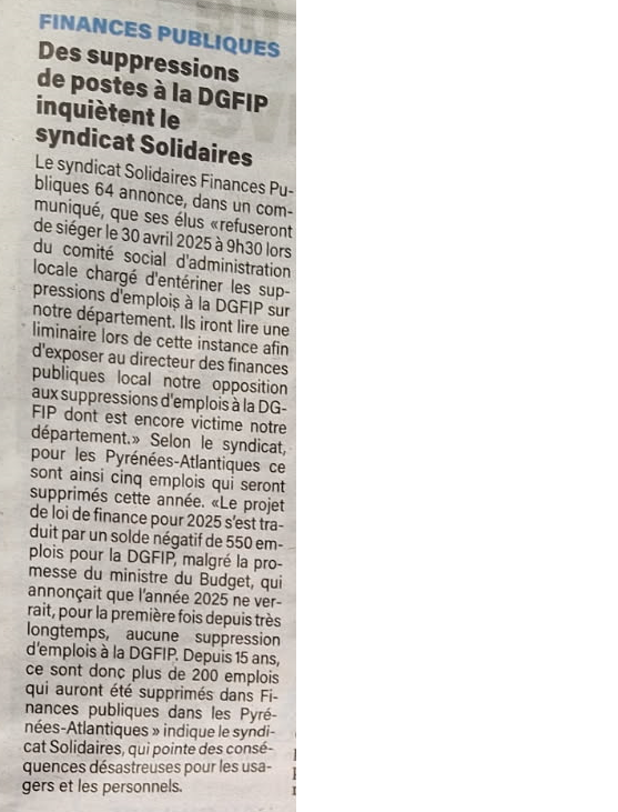 article presse