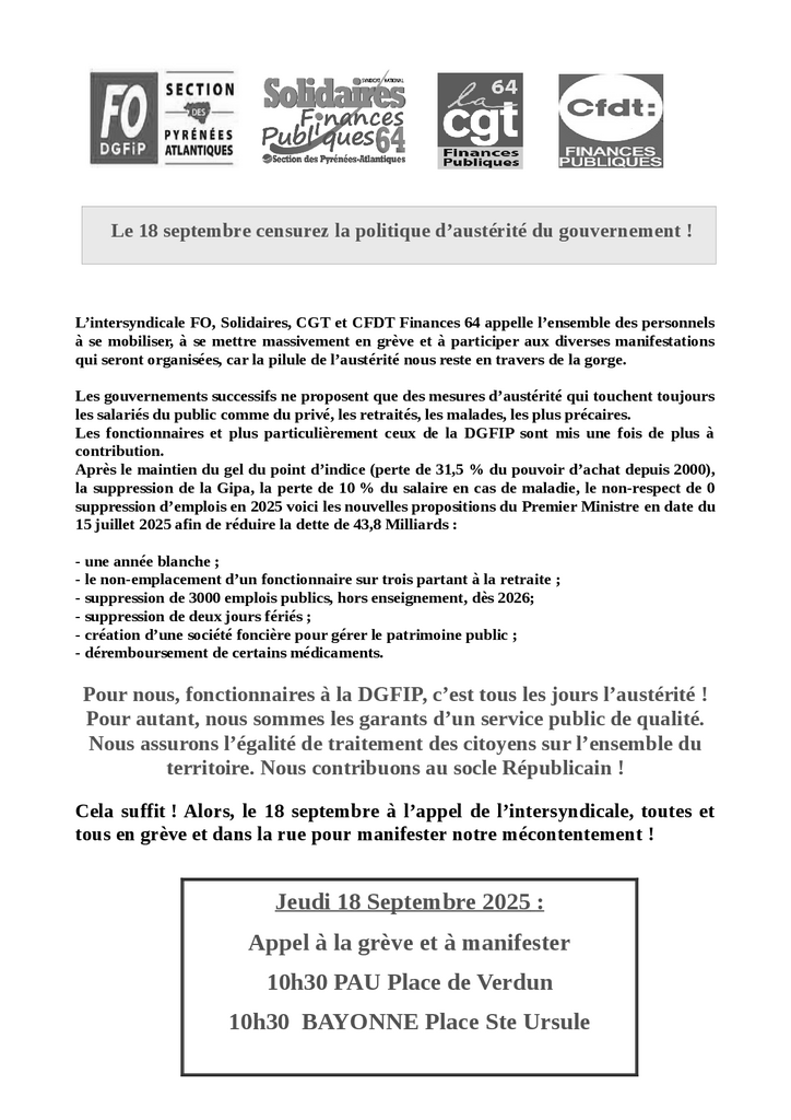 tract 18 septembre 2025