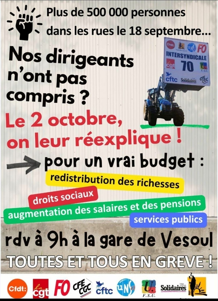 2025 10 02 Tract local Grève et Manif du 2 octobre 2025