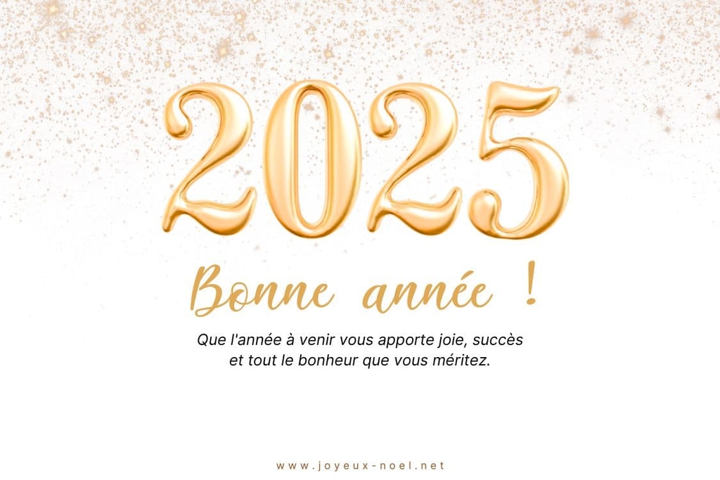2025 bonne annee