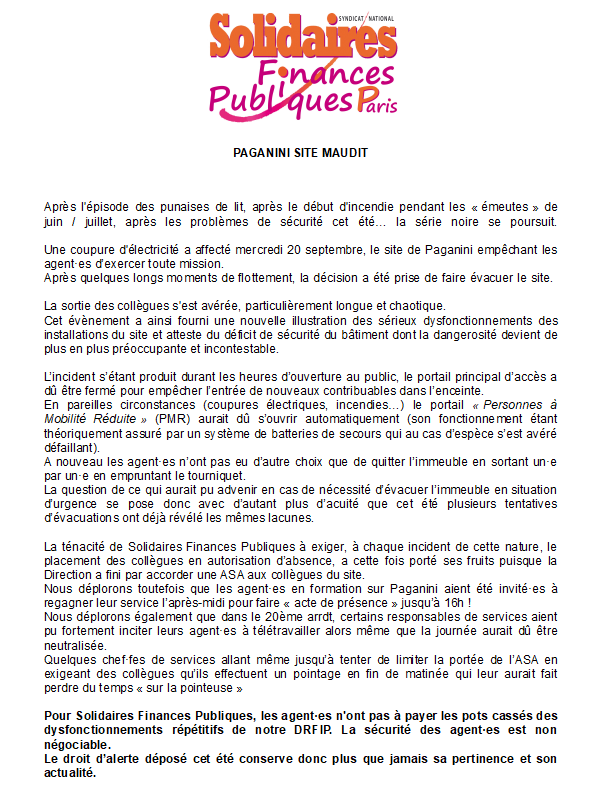 Paganini site maudit