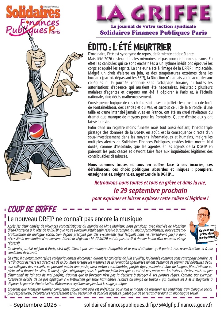 Griffe sept 26