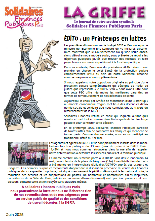 Griffe juin