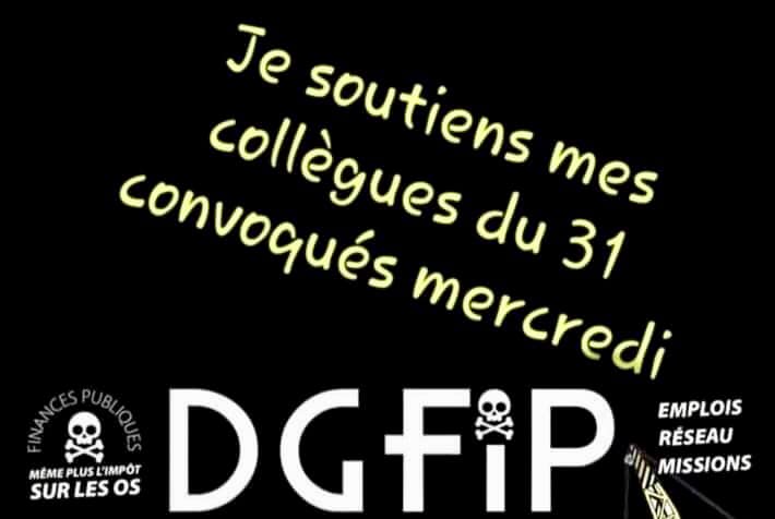 Soutien aux agents du 31