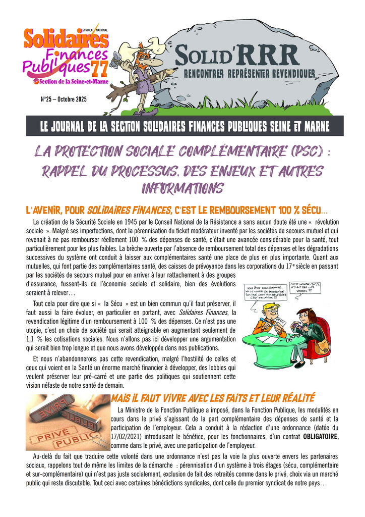 Journal spécial PSC 2