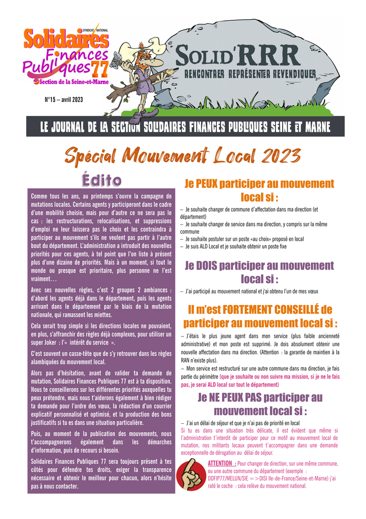 SolidRRR spécial mouvement local 2023