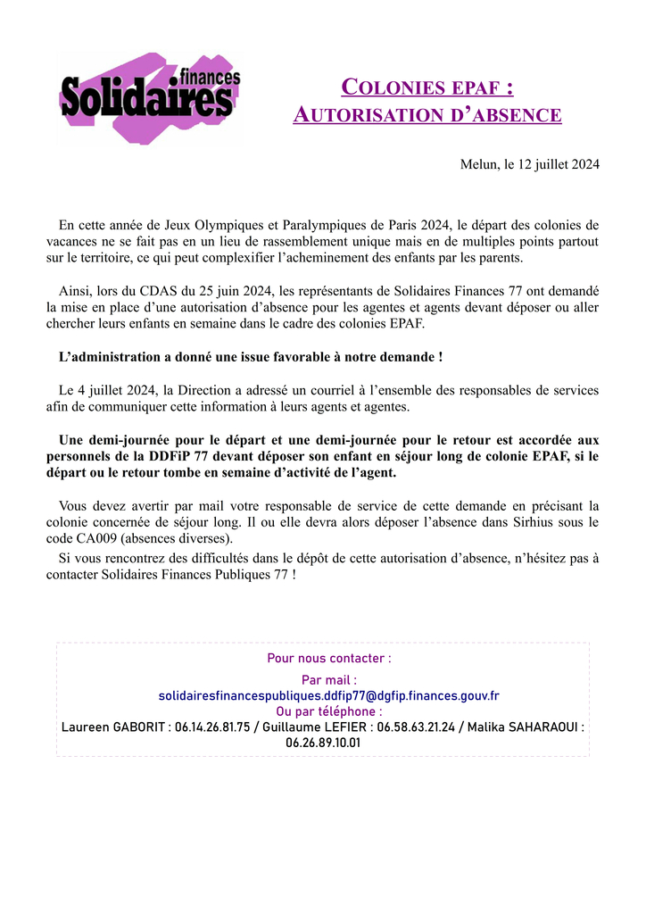 Tract EPAF