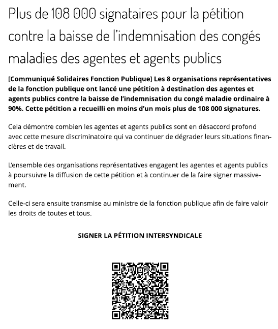 pétition