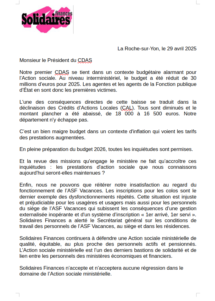Liminaire CDAS 29 04 25