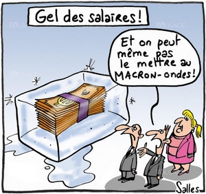 Gel des salaires des fonctionnaires