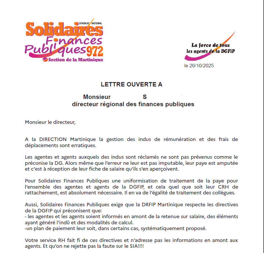 Lettre ouverte au directeur 2025 1